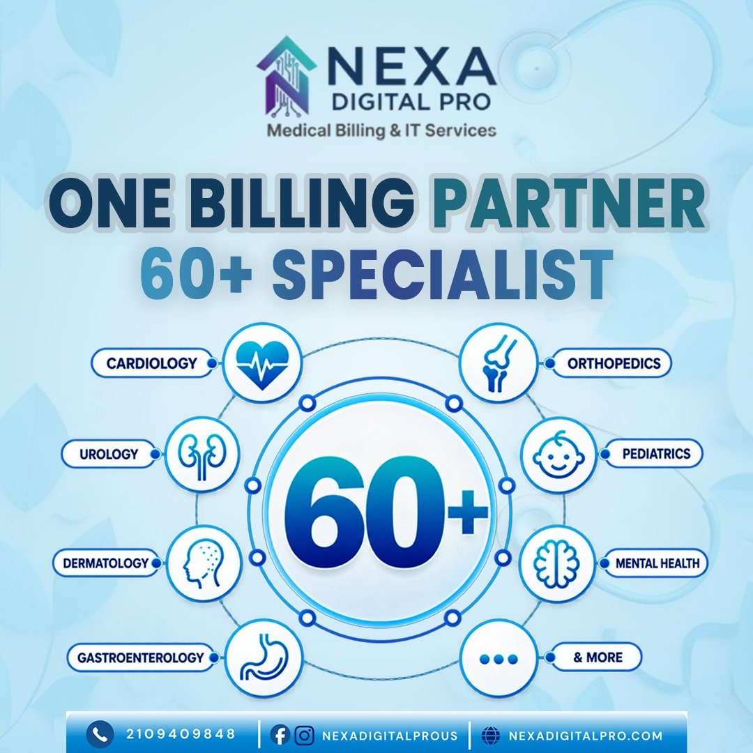 Medical Billing for 60+ Specialties